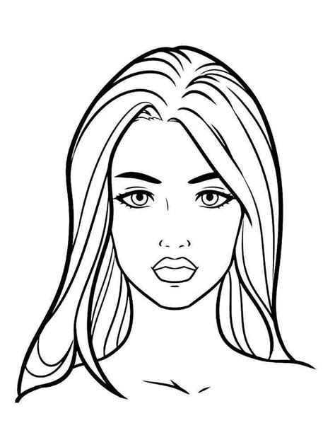 Free Printable Faces To Color